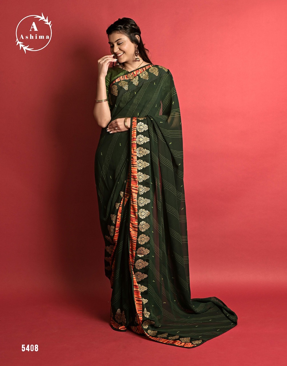 ASHIMA GEORGETTE DARK